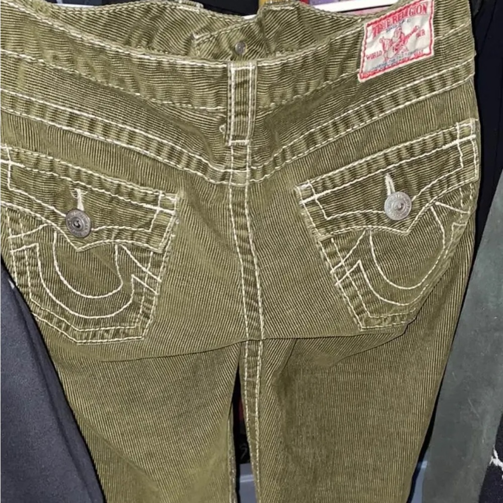 Women’s true religion Joey big T corduroy jeans